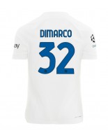 Inter Milan Federico Dimarco #32 Venkovní Dres 2023-24 Krátký Rukáv